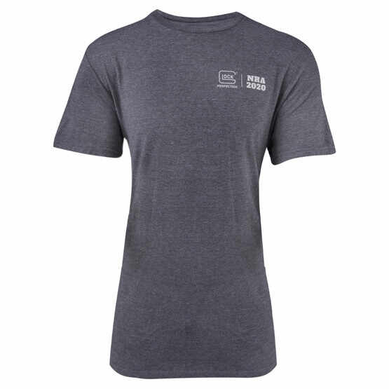 Glock NRA Short Sleeve T-Shirt in charcoal grey
